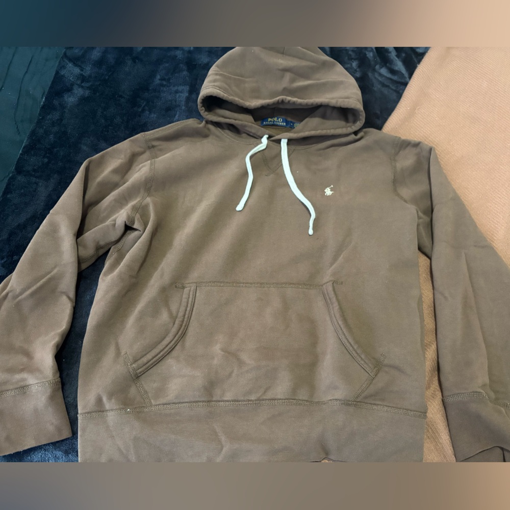 Men's Brown polo hoodie